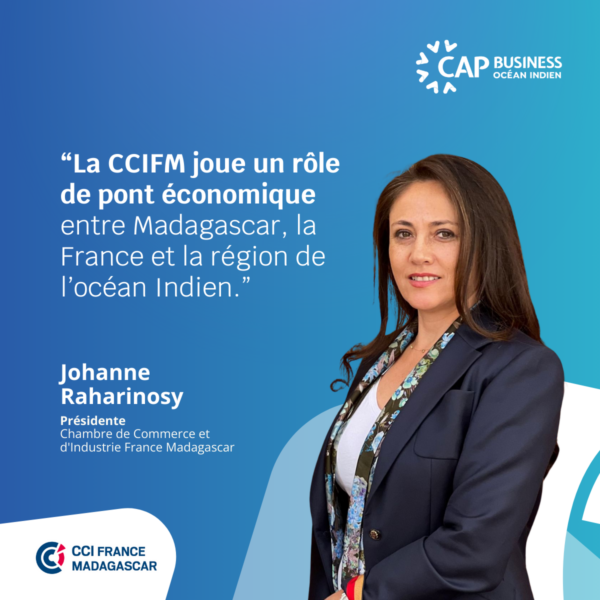 Interview de Johanne Raharinosy, présidente de la CCI France Madagascar